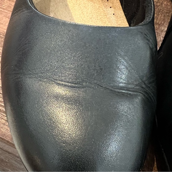 Clarks Mary Jane Size 11W Black Leather 11 Wide - Picture 11 of 16